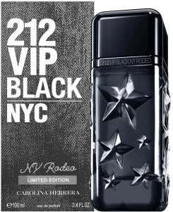 CAROLINA HERRERA 212 VIP BLACK RODEO א.ד.פ לגבר