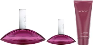 Calvin Klein EUPHORIA סט א.ד.פ + תחליב גוף + א.ד.פ לאשה