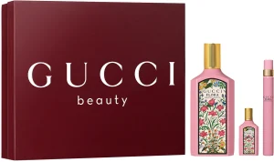 GUCCI FLORA GORGEOUS GARDENIA סט א.ד.פ + א.ד.פ + א.ד.פ לאשה