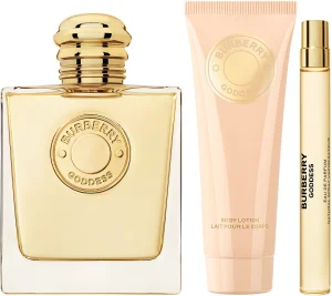 BURBERRY BURBERRY GODDESS סט א.ד.פ + א.ד.פ + תחליב גוף לאשה