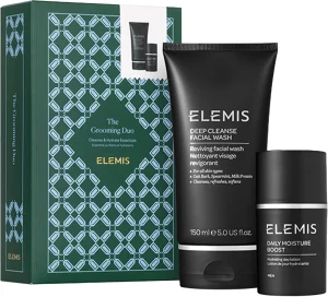 ELEMIS PRO-COLLAGEN סט רחיץ פנים לניקוי עמוק + קרם המעניק בוסט לחות יומי לגבר