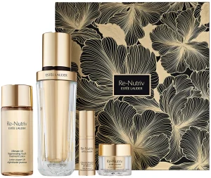 ESTEE LAUDER RE-NUTRIV ULTIMATE DIAMOND סט סרום + קרם לחות + תחליב טיפולי + סרום עיניים