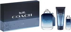 COACH BLUE סט אדט + אדט + ג'ל רחצה לגבר