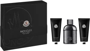 MONCLER SUNRISE POUR HOMME סט א.ד.פ + שמפו + ג'ל רחצה לגבר