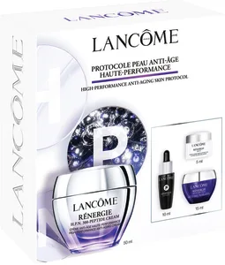 LANCOME RENERGIE H.P.N. 300 PEPTIDE  סט קרם לחות + קרם לילה + סרום + קרם עיניים