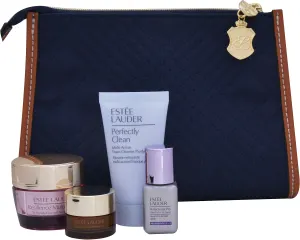 ESTEE LAUDER ADVANCED NIGHT REPAIR תיק יוקרתי המכיל : קצף ניקוי + סרום + קרם לחות + ג'ל עיניים