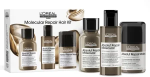 L'OREAL PROFESSIONNEL ABSOLUT REPAIR MOLECULAR סט שמפו + סרום + מסכה