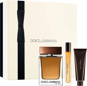 DOLCE & GABBANA THE ONE סט א.ד.ט + א.ד.ט + ג'ל רחצה לגבר