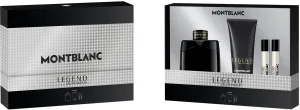 MONT BLANC LEGEND סט א.ד.פ + ג'ל רחצה + א.ד.פ + א.ד.פ לגבר