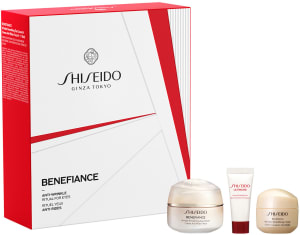 SHISEIDO BENEFIANCE סט קרם עיניים + קרם לחות + סרום