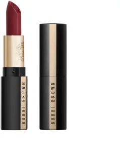 BOBBI BROWN LUXE CASHMERE שפתון יוקרתי רווי בפיגמנט בגימור מאט רך - CLARET
