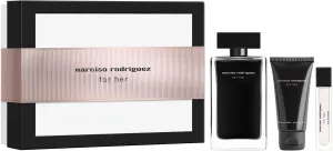 Narciso Rodriguez FOR HER סט א.ד.ט + א.ד.ט + תחליב גוף לאשה
