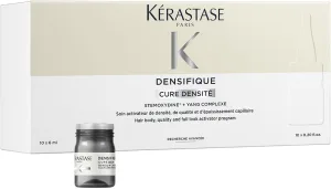 KERASTASE DENSIFIQUE CURE תכנית אקטיבציה למראה שיער מלא איכותי ומלא נפח