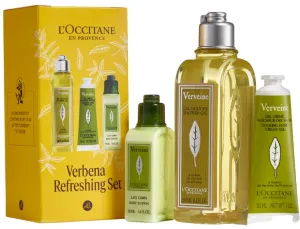 L'OCCITANE VERBENA סט ג'ל רחצה + תחליב גוף + קרם ג'ל ידיים