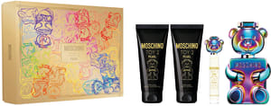 MOSCHINO TOY PEARL סט א.ד.פ + תחליב גוף + ג'ל רחצה +  א.ד.פ לאשה