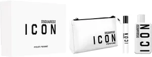 DSQUARED2 ICON סט א.ד.פ + א.ד.פ + תיק ממותג לאשה