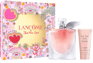 LANCOME La vie est belle סט א.ד.פ + א.ד.פ + קרם גוף לאשה