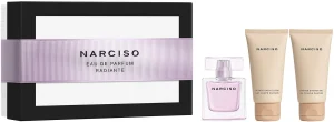 Narciso Rodriguez NARCISO RADIANTE סט א.ד.פ + תחליב גוף + ג'ל רחצה לאשה
