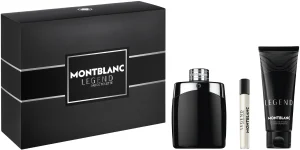 MONT BLANC LEGEND סט א.ד.ט + ג'ל רחצה + א.ד.ט לגבר