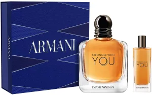 GIORGIO ARMANI STRONGER WITH YOU סט א.ד.ט + א.ד.ט לגבר