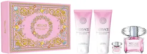 VERSACE BRIGHT CRYSTAL סט א.ד.ט + ג'ל רחצה + תחליב גוף + א.ד.ט לאשה