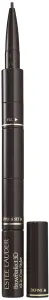 ESTEE LAUDER BROWPERFECT עפרון גבות הכל ב -1 10 BLACKENED BROWN
