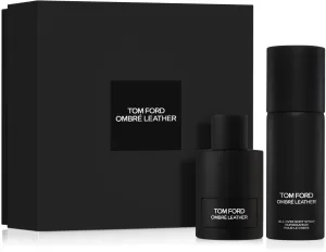 TOM FORD OMBRE LEATHER סט א.ד.פ + ספריי גוף יוניסקס