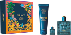 VERSACE EROS סט א.ד.פ + א.ד.פ + ג'ל רחצה