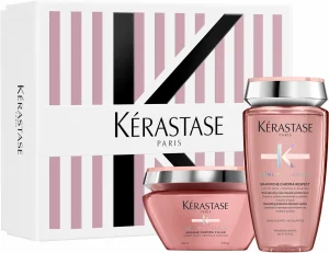 KERASTASE CHROMA ABSOLU סט שמפו + מסכה לברק והגנה לשיער צבוע
