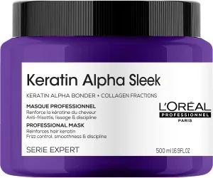 L'OREAL PROFESSIONNEL KERATIN ALPHA SLEEK מסכה לשיער