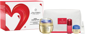 SHISEIDO VITAL PERFECTION סט קרם לחות + קרם עיניים + קרם לילה + סרום