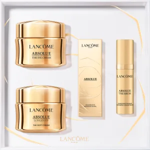 LANCOME ABSOLUE סט קרם עיניים + קרם יום + סרום