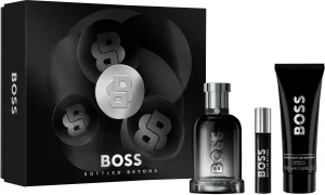 HUGO BOSS BOTTLED BEYOND סט א.ד.פ + א.ד.פ + ג'ל רחצה לגבר