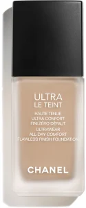CHANEL ULTRA LE TEINT FLUIDE מייקאפ נוזלי עמיד לאורך כל היום - נוחות מתמשכת - גימור מושלם - BR42