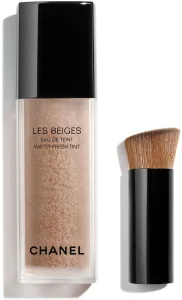 CHANEL LES BEIGES WATER-FRESH TINT מייקאפ במרקם מים עם פיגמנטים במיקרו־טיפות - מאחד מעניק הארה ולחות - MEDIUM LIGHT