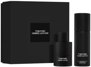 TOM FORD OMBRE LEATHER סט א.ד.פ + ספריי גוף יוניסקס