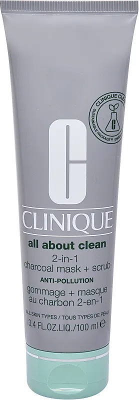 CLINIQUE ALL ABOUT CLEAN  מסכה לניקוי ופילינג במוצר אחד