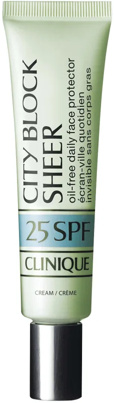 CLINIQUE CITY BLOCK SHEER מסנן קרינה בעל גוון עדין SPF25
