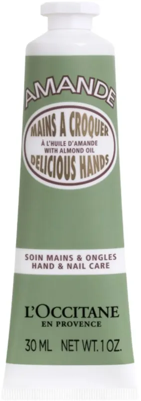 L'OCCITANE ALMOND  קרם ידיים שקד לידיים חלקות ורכות