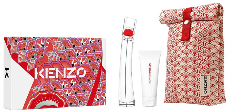 Kenzo FLOWER BY KENZO סט א.ד.פ + קרם גוף + פאוץ'