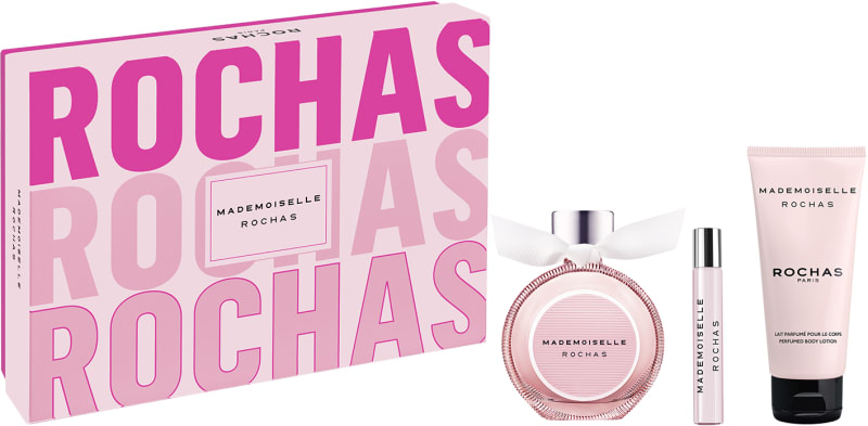 ROCHAS MADEMOISELLE סט א.ד.פ + קרם גוף + א.ד.פ לאשה