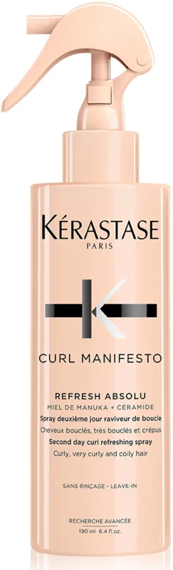 KERASTASE CURL MANIFESTO ספריי רענון לכל סוגי התלתלים