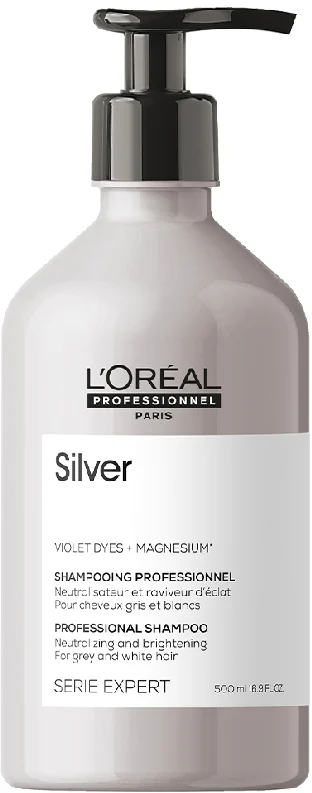 L'OREAL PROFESSIONNEL SILVER שמפו מנטרל לשיער אפור או שיער שיבה
