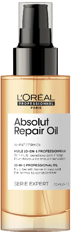 L'OREAL PROFESSIONNEL ABSOLUT REPAIR שמן רב תכליתי לשיקום השיער לשיער יבש עד יבש מאוד