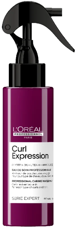 L'OREAL PROFESSIONNEL CURL EXPRESSION ספריי מטפח מקצועי על בסיס מים לטיפוח וריענון מראה התלתלים