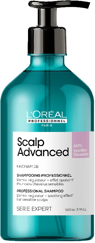 L'OREAL PROFESSIONNEL SCALP שמפו מקצועי המסייע להעניק תחושת רוגע לקרקפת