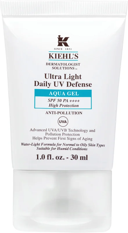 KIEHL'S תחליב לחות במרקם ג'ל עם מקדם הגנה SPF50