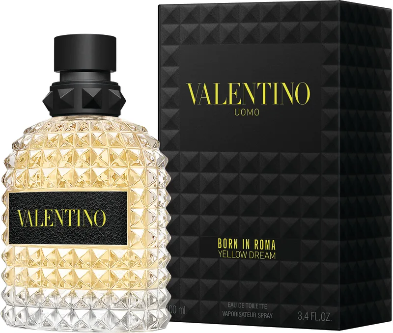 VALENTINO BORN IN ROMA YELLOW DRM UOMO א.ד.ט לגבר