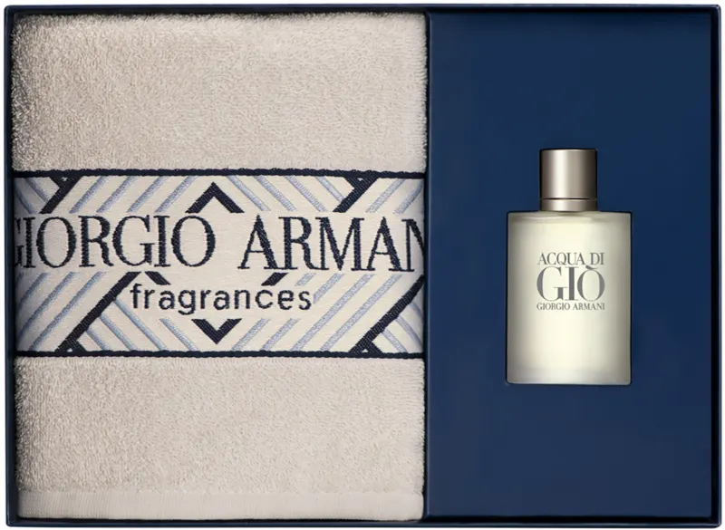GIORGIO ARMANI ACQUA DI GIO סט א.ד.ט + מגבת לגבר