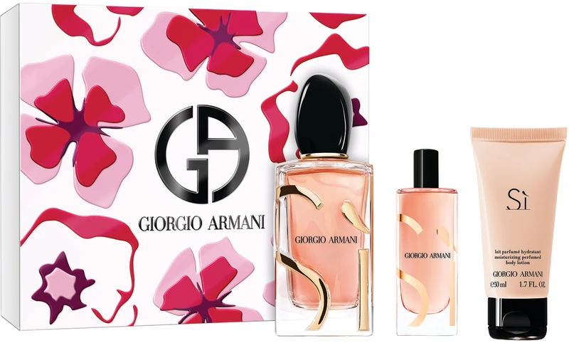 GIORGIO ARMANI ARMANI SI INTENSE סט א.ד.פ + קרם גוף + א.ד.פ לאשה